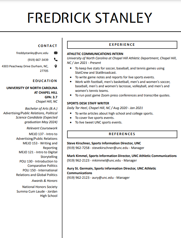 Resume
